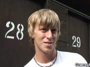 Blonde grandma screwed in public changing room 6/16