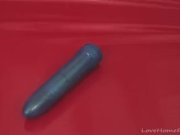 Busty sweetie enjoys pleasing her love button 5/16