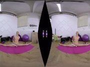 Alecia Fox - Morning pussy workout in gym 7/16