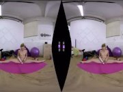 Alecia Fox - Morning pussy workout in gym 8/16