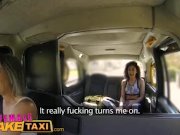 Female Fake Taxi Horny driver cums in gorgeous fitness babes mouth 4/16