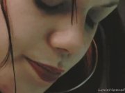 Petite brunette with a shaved pussy 11/16