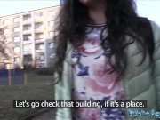 Public Agent Italian loves sucking and riding cock in public 5/16