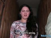 Public Agent Italian loves sucking and riding cock in public 8/16