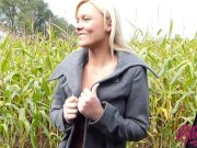 MyDirtyHobby – Bibi gets filled up outdoors after solo action 6/16