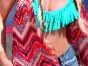 Twistys - Sexy Blonde Teen And A Great Tease Gigi Allens Goes Solo In The Desert 1/16