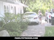 FamilyStrokes - Hot Step-Mom Bails Son To Fuck 3/16