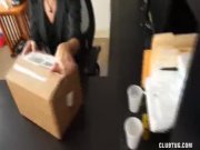 Sexy milf handjob at the office 2/16