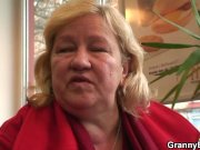 He picks up huge old grandma for cock riding 3/16