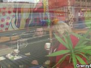 He picks up huge old grandma for cock riding 5/16