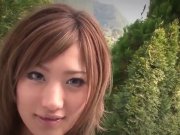 Premium outdoor Japan shag with busty Aika 2/16