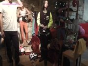 Two chicks share a dick 14/16