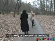 Girlfriends Euro lesbian babes licking sucking fingering tight teen pussies 1/16