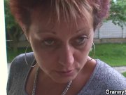 Hot grandma pleases her neighbour 3/16