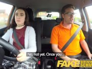 Fake Driving School Sexy horny new learner has a secret surprise 5/16