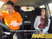 Fake Driving School Sexy horny new learner has a secret surprise 6/16