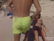 Erika Bella, Busty Redheaded Fucking in a Tropical Beach 5/16