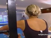 The assholes of two blondes are fingered licked and fucked 1/16