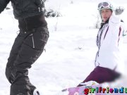Girlfriends Snowboarding babes licking sucking and fingering tight pussies 2/16