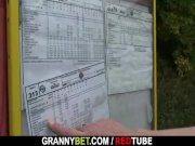 He picks up and drills her old snatch 2/16