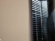 Big tits blonde slut Lou Lou masturbates in sexy red panties and high heels 1/16