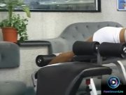 Sexy Szilvi and Brigi fondling and eating each other 2/16