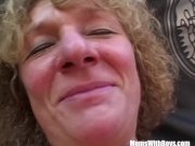 Blonde Tattooed Pussy Pierced Mature Fucked 14/16