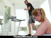 TheRealWorkout - Hot Fit Teen Fucked By Big Cock 3/16