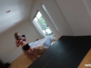 Sloan shows new girl about butt plugs and huge dicks 16/16