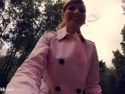Jeny Smith fully naked in a park got caught 14/16