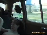 busty teen picked for backseat fuck 13/16