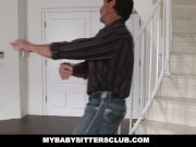 MyBabysittersClub - Cute Teen BabySitter Fucked By Perv 2/16