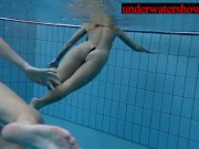 Andrea and Monica underwater girls 4/16