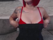 Teen Striptease NinaDevil 9/16