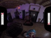 Lol Jinx Parody VR porn Alessa Riding A Hard Dick In The Dungeon VRCosplayX 6/16