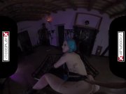 Lol Jinx Parody VR porn Alessa Riding A Hard Dick In The Dungeon VRCosplayX 7/16