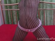 She loves to masturbate after stripping her outfit 4/16