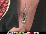 Naughty granny gets lured into threesome 5/16