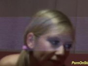 lesbian sex orgy on public stage 16/16