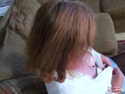 USAwives Old Grandma Carmen Hairy Pussy Fingering 4/16