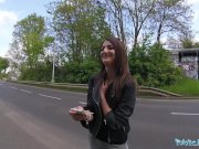 Public Agent Cowgirl riding in outdoors fuck 4/16