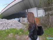 Public Agent Cowgirl riding in outdoors fuck 5/16