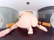 VIRTUAL TABOO - Blonde Hottie Pleasuring Herself On the Table 16/16