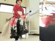Subtitles Japanese kimono pee desperation fail 4/16