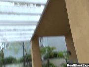 RealBlackExposed - Monique works out in the nude and gets BJ as a reward. 6/16