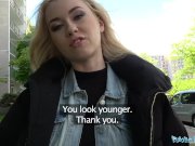 Public Agent Hot blonde student fucked doggy style in forest for cash 2/16