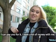 Public Agent Hot blonde student fucked doggy style in forest for cash 4/16