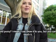 Public Agent Hot blonde student fucked doggy style in forest for cash 5/16