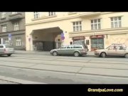 teen deepthroat on step-grandpa cock 1/16