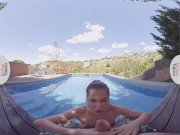 VIRTUAL TABOO - Little Stepsister Sucks Dick At the Pool 4/16